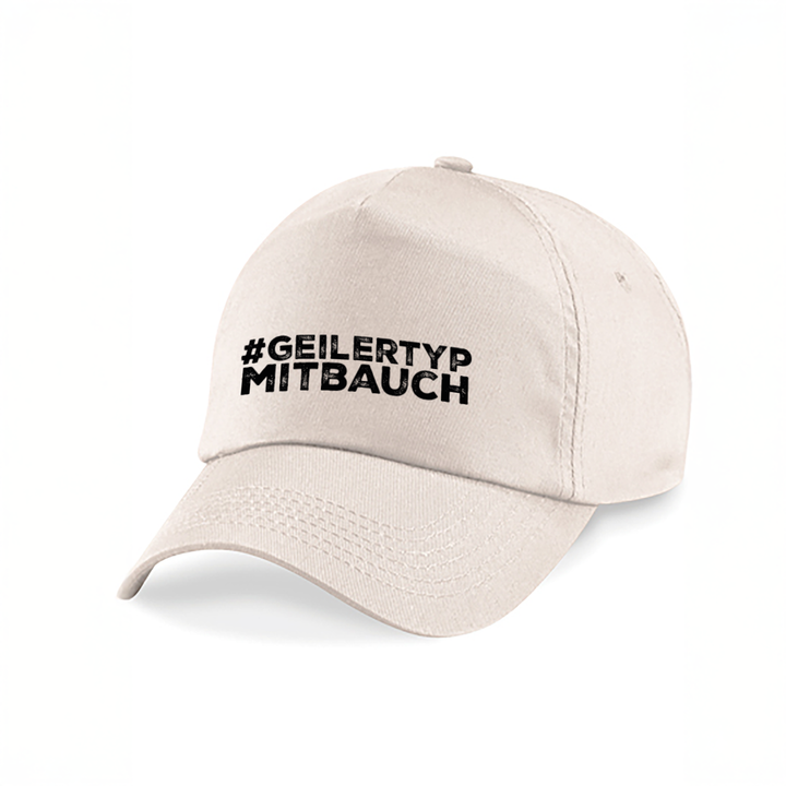 Geiler Typ mit Bauch Kappe – Lustige Herren Cap | Perfektes Geschenk zum Vatertag & Geburtstag