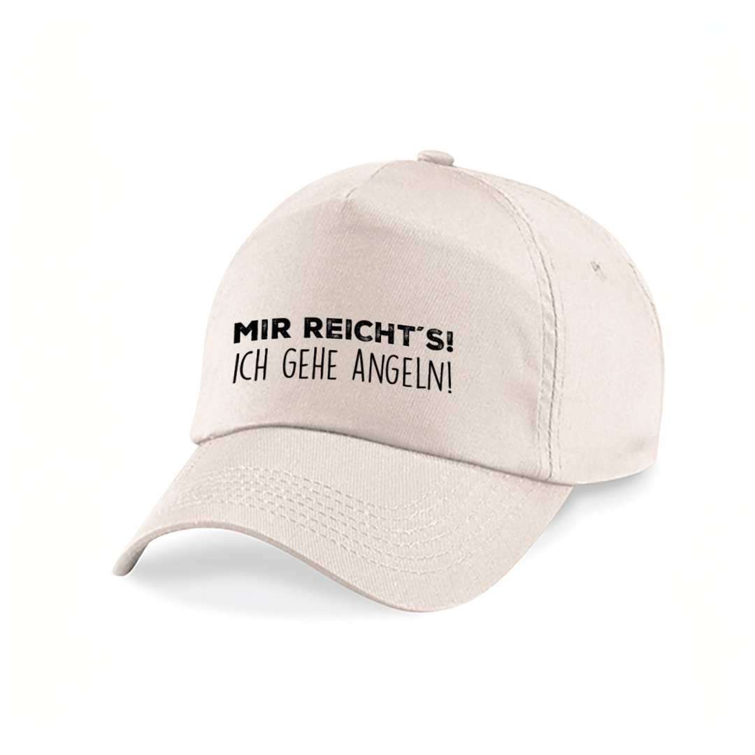 Mir reicht’s ich gehe angeln Kappe – Lustige Cap | Perfektes Geschenk zum Vatertag & Geburtstag