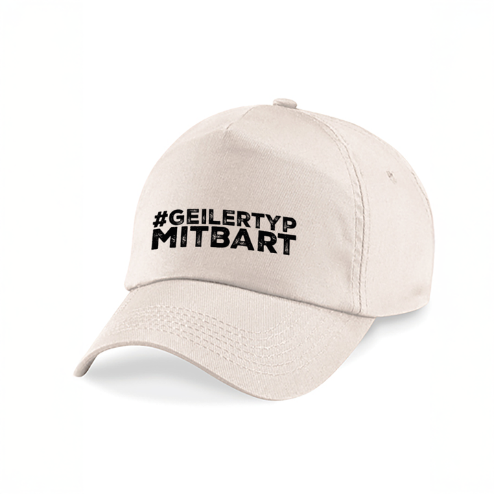 Geiler Typ mit Bart Kappe – Lustige Herren Cap | Perfektes Geschenk zum Vatertag & Geburtstag