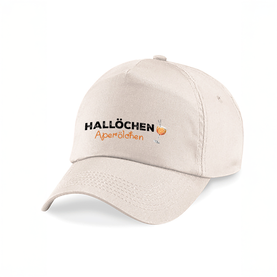 Hallölchen Aperölchen Kappe – Lustige Damen Cap | Perfektes Geschenk für Sommer & JGA