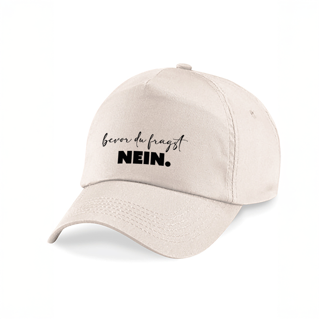 Bevor du fragst NEIN Kappe – Lustige Cap | Perfektes Geschenk zum Geburtstag & für Freunde