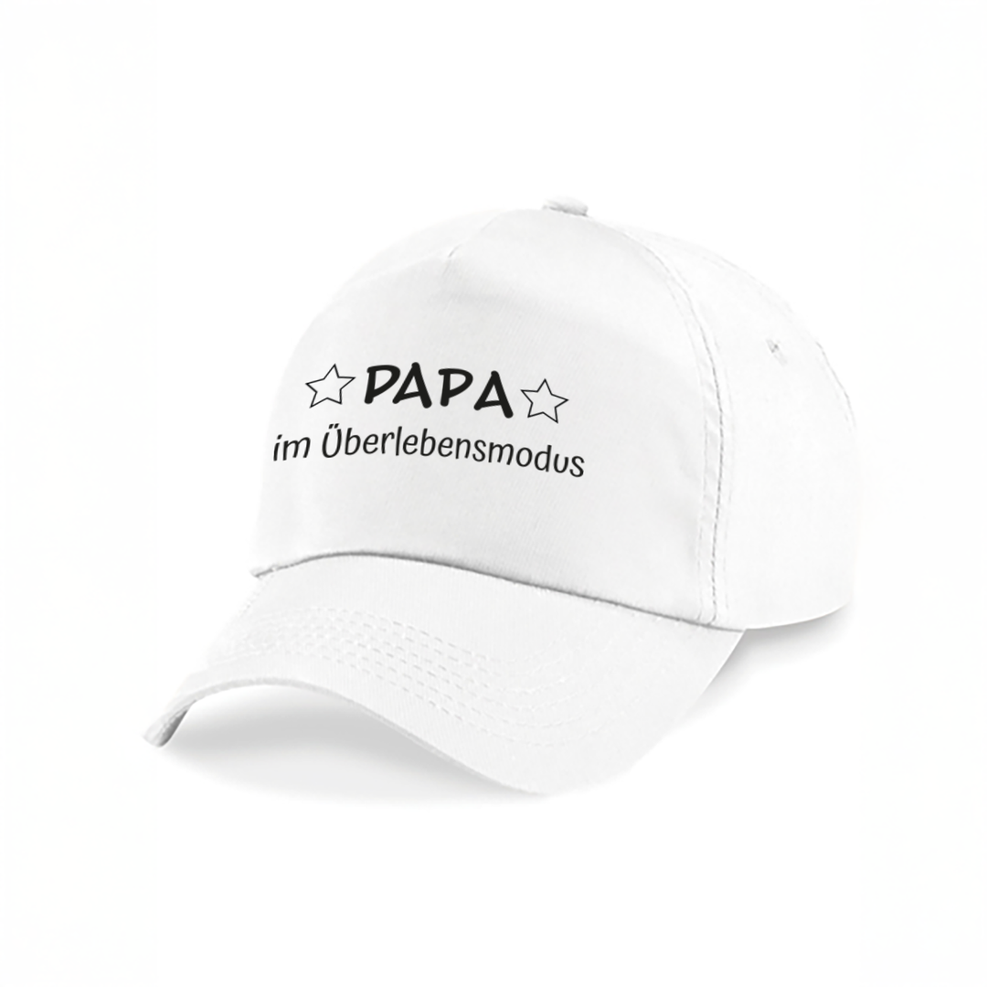 Papa im Überlebensmodus Kappe – Lustige Herren Cap | Perfektes Geschenk zum Vatertag & Geburt