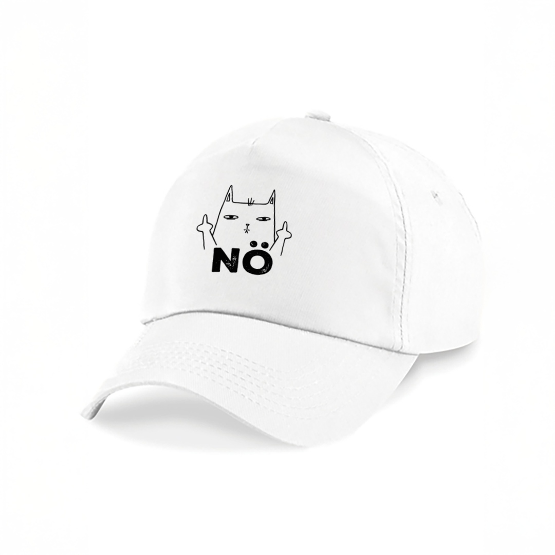 NÖ Katze Kappe – Lustige Cap mit Katzen Motiv | Perfektes Geschenk zum Geburtstag & für Katzenfans