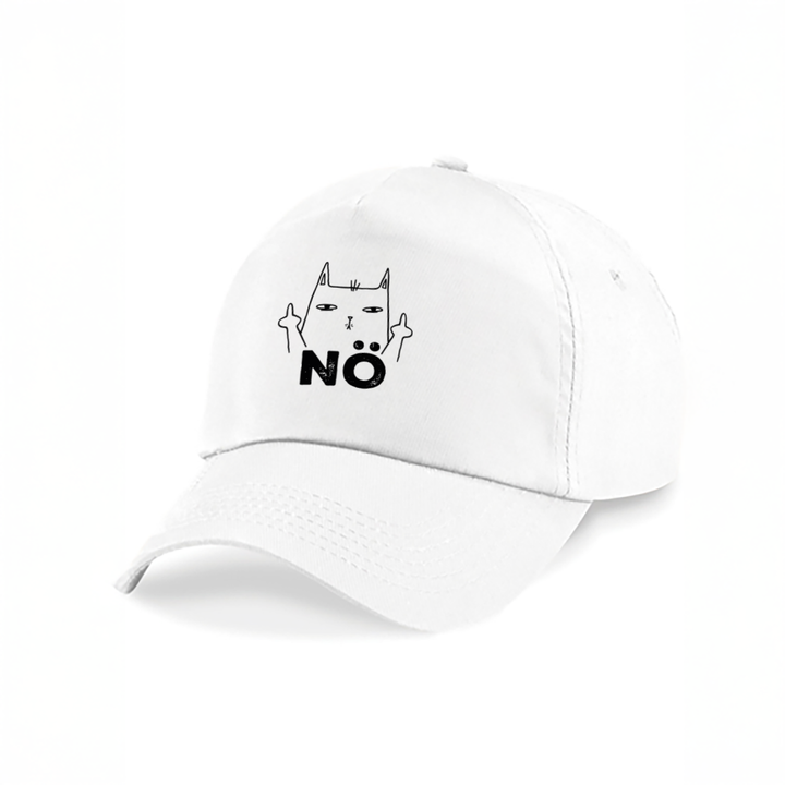 NÖ Katze Kappe – Lustige Cap mit Katzen Motiv | Perfektes Geschenk zum Geburtstag & für Katzenfans