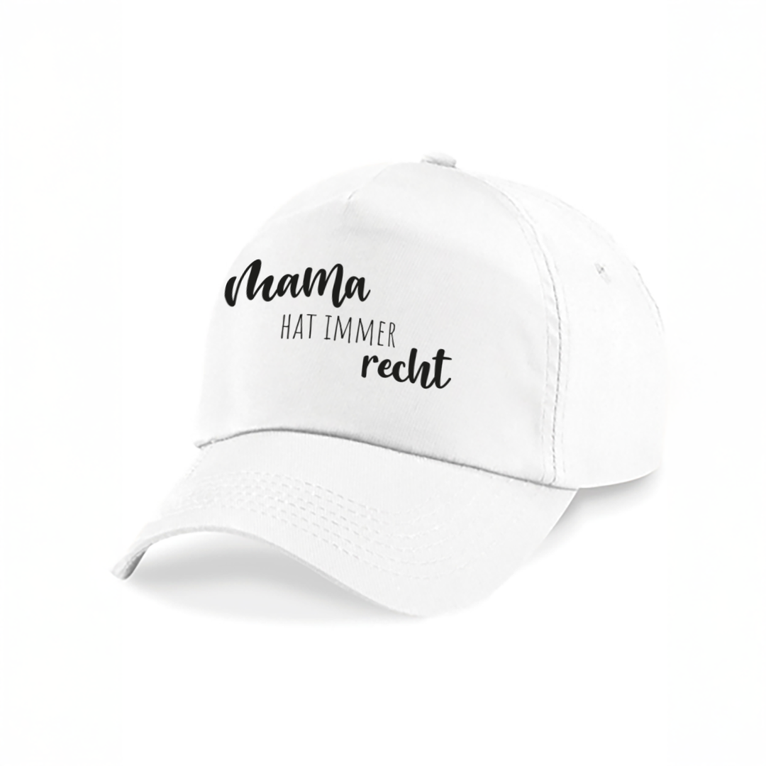 Mama hat immer recht Kappe – Lustige Damen Cap | Perfektes Geschenk zum Muttertag & Geburtstag