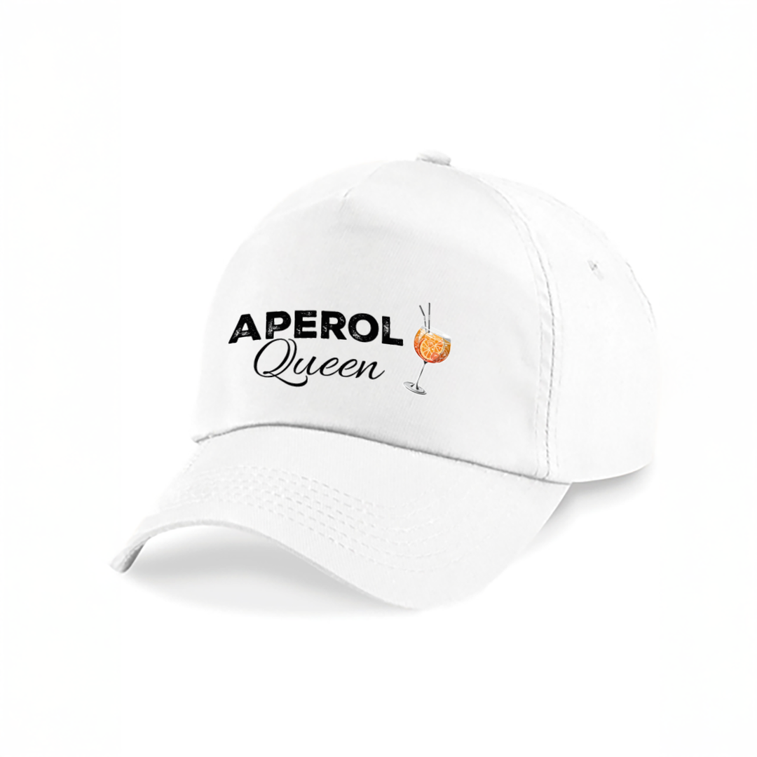 Aperol Queen Kappe – Lustige Damen Cap | Perfektes Geschenk für Sommer, Geburtstag & JGA