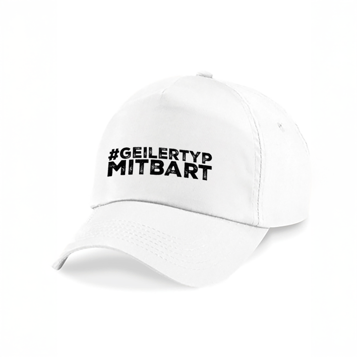 Geiler Typ mit Bart Kappe – Lustige Herren Cap | Perfektes Geschenk zum Vatertag & Geburtstag