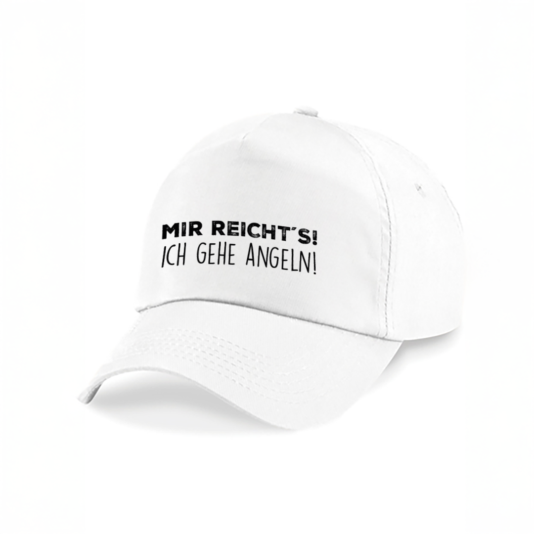 Mir reicht’s ich gehe angeln Kappe – Lustige Cap | Perfektes Geschenk zum Vatertag & Geburtstag