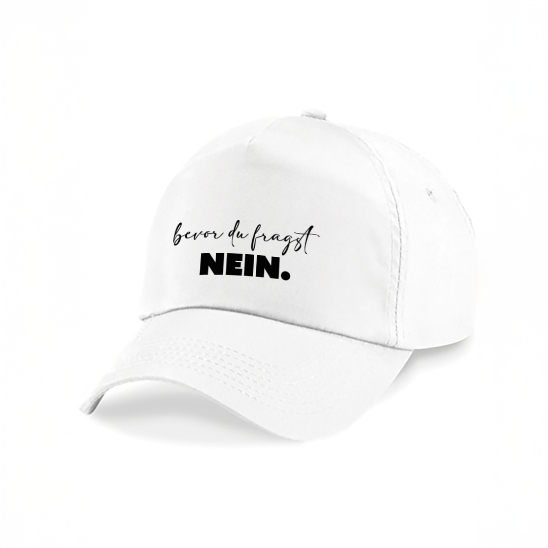 Bevor du fragst NEIN Kappe – Lustige Cap | Perfektes Geschenk zum Geburtstag & für Freunde