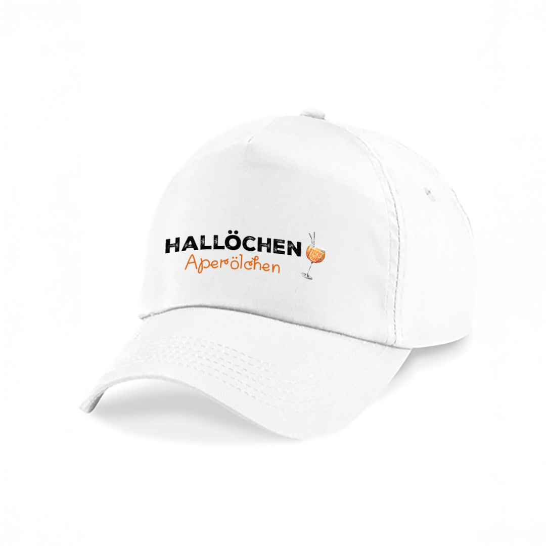 Hallölchen Aperölchen Kappe – Lustige Damen Cap | Perfektes Geschenk für Sommer & JGA
