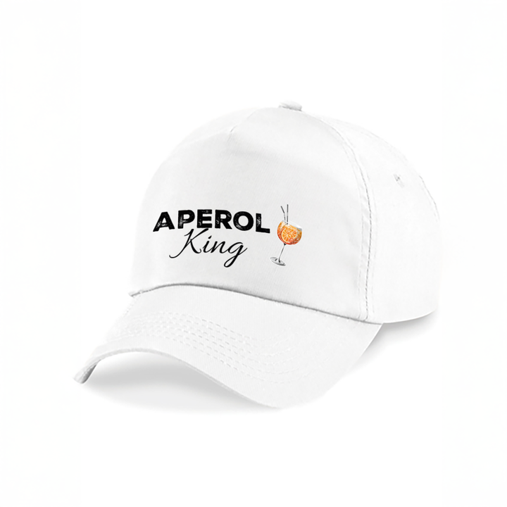 Aperol King Kappe – Lustige Herren Cap | Perfektes Geschenk zum Vatertag & Geburtstag