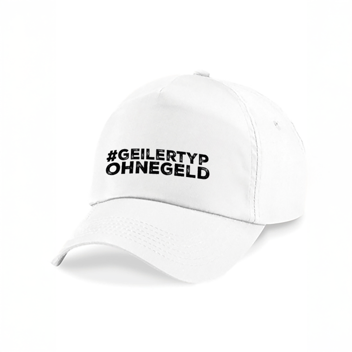 Geiler Typ ohne Geld Kappe – Lustige Herren Cap | Perfektes Geschenk zum Geburtstag & für Freunde