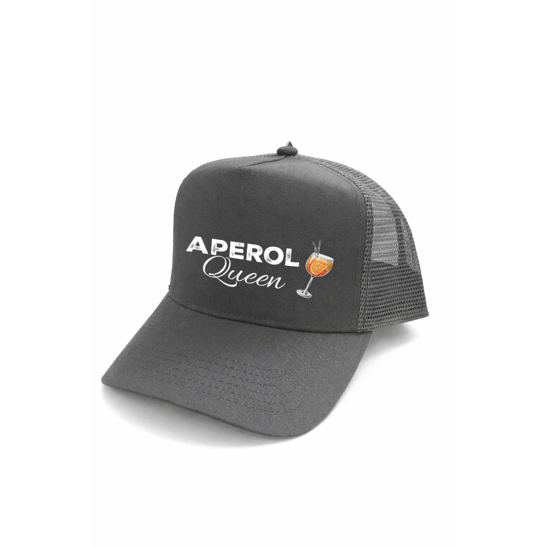 Aperol Queen Kappe – Lustige Damen Cap | Perfektes Geschenk für Sommer, Geburtstag & JGA