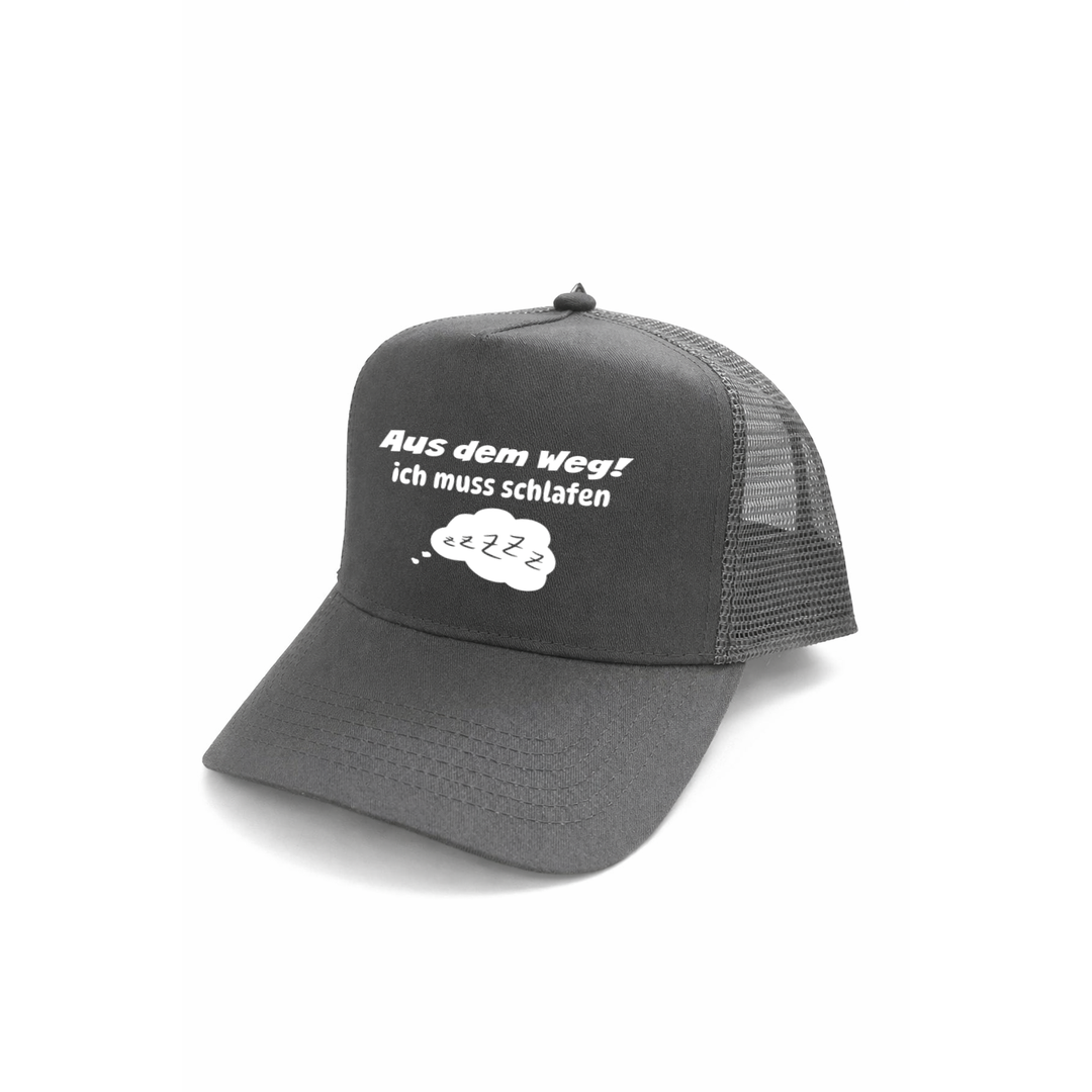 Aus dem Weg ich muss schlafen Kappe – Lustige Cap | Perfektes Geschenk zum Geburtstag & für Freunde