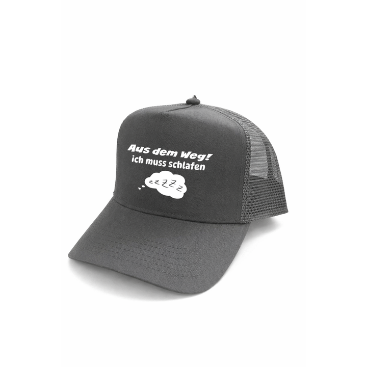 Aus dem Weg ich muss schlafen Kappe – Lustige Cap | Perfektes Geschenk zum Geburtstag & für Freunde