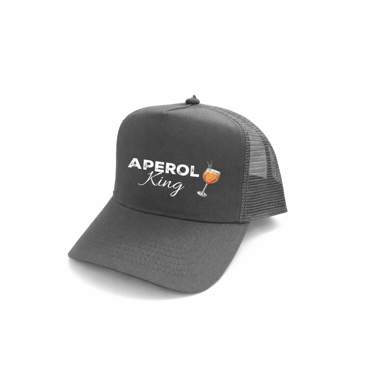 Aperol King Kappe – Lustige Herren Cap | Perfektes Geschenk zum Vatertag & Geburtstag