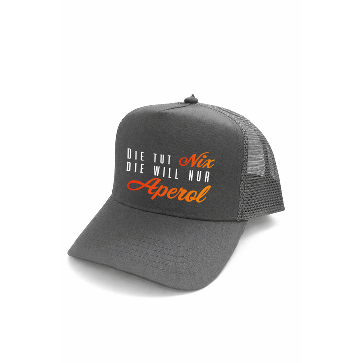Die tut nix die will nur Aperol Kappe – Lustige Damen Cap | Perfektes Geschenk für Sommer & JGA