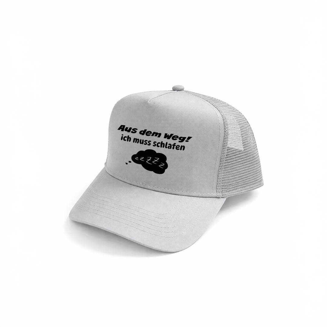 Aus dem Weg ich muss schlafen Kappe – Lustige Cap | Perfektes Geschenk zum Geburtstag & für Freunde