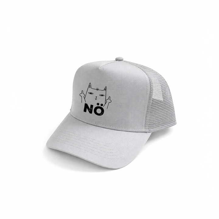 NÖ Katze Kappe – Lustige Cap mit Katzen Motiv | Perfektes Geschenk zum Geburtstag & für Katzenfans