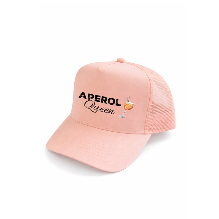 Aperol Queen Kappe – Lustige Damen Cap | Perfektes Geschenk für Sommer, Geburtstag & JGA