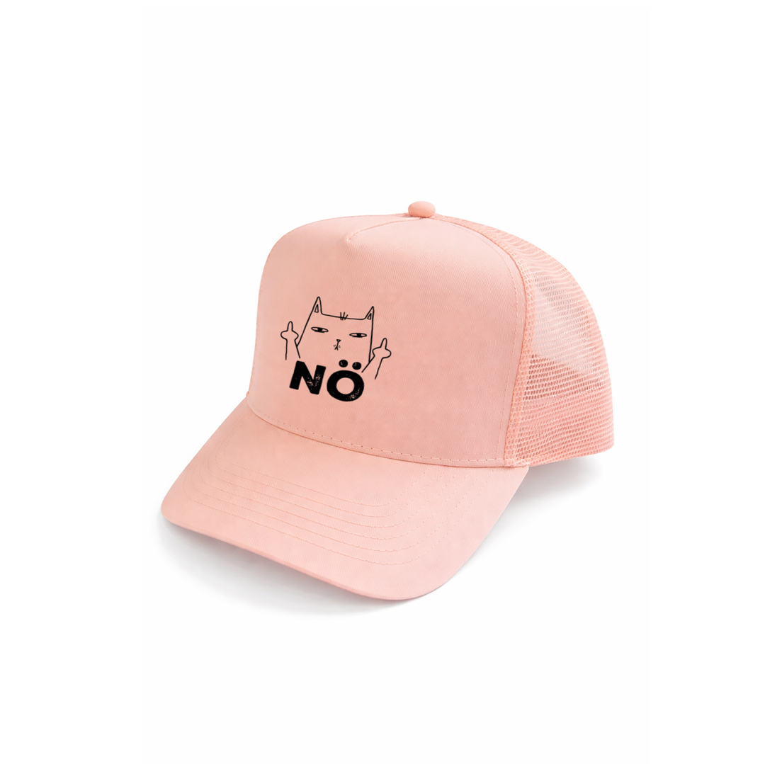 NÖ Katze Kappe – Lustige Cap mit Katzen Motiv | Perfektes Geschenk zum Geburtstag & für Katzenfans