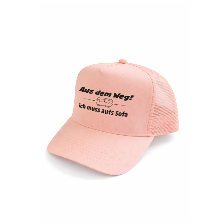Aus dem Weg ich muss aufs Sofa Kappe – Lustige Cap | Perfektes Geschenk zum Geburtstag & für Freunde