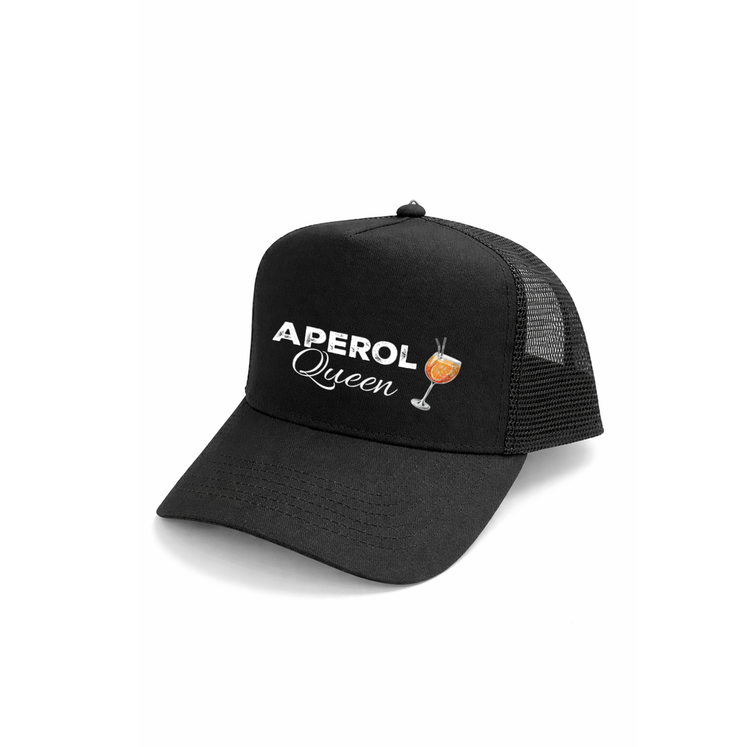 Aperol Queen Kappe – Lustige Damen Cap | Perfektes Geschenk für Sommer, Geburtstag & JGA
