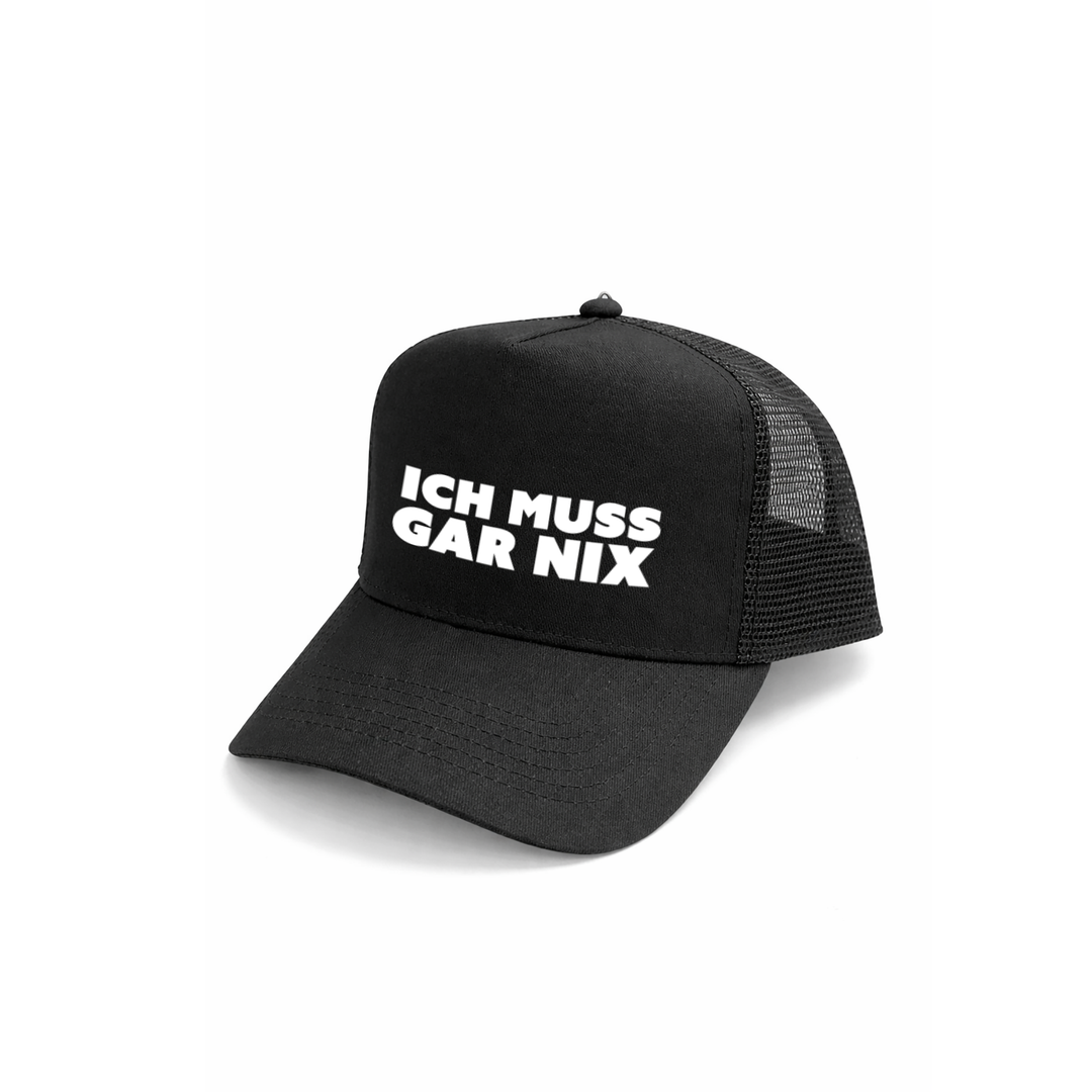 Ich muss gar nix Kappe – Lustige Cap | Perfektes Geschenk zum Geburtstag & für Freunde