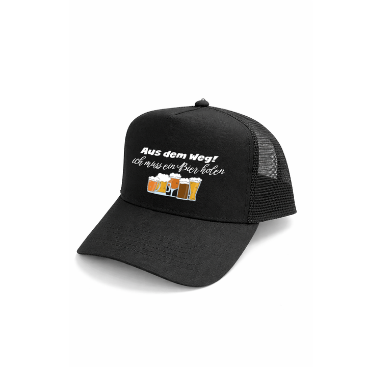 Aus dem Weg ich muss Bier holen Kappe – Lustige Herren Cap | Perfektes Geschenk zum Vatertag & Geburtstag
