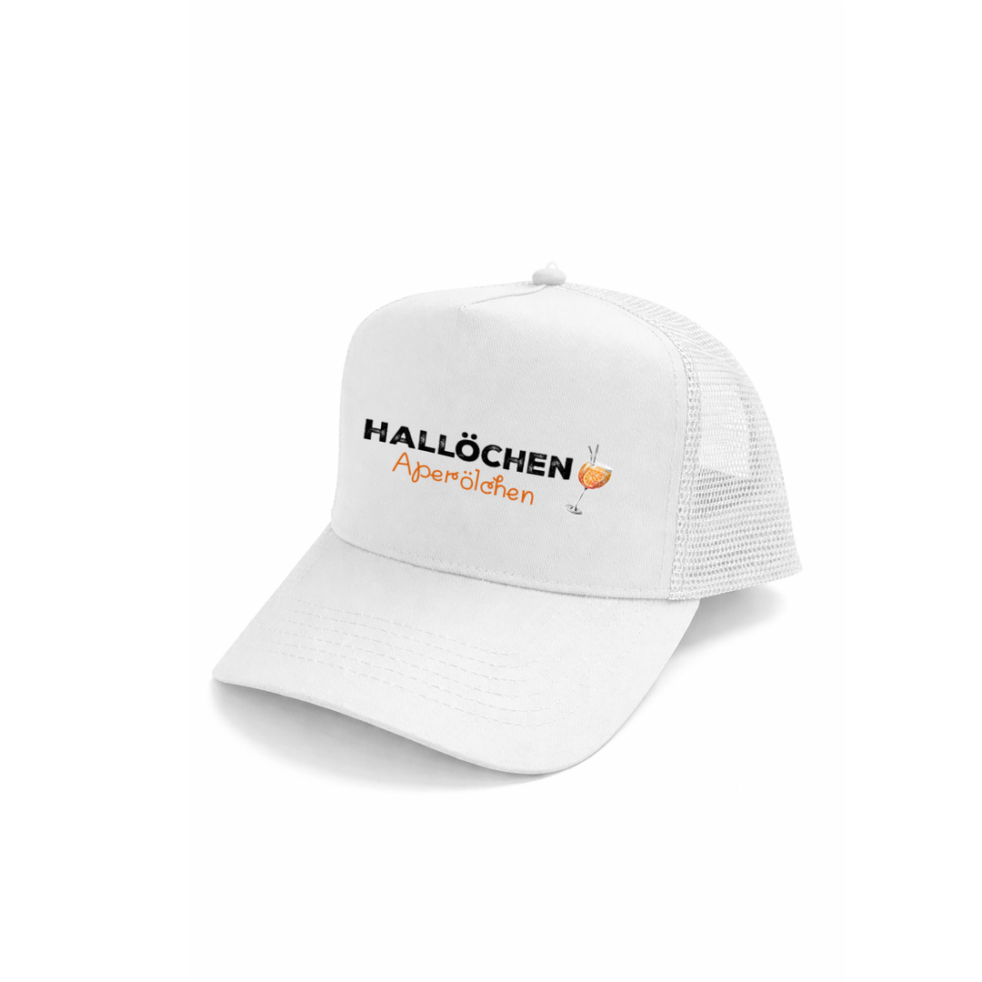 Hallölchen Aperölchen Kappe – Lustige Damen Cap | Perfektes Geschenk für Sommer & JGA