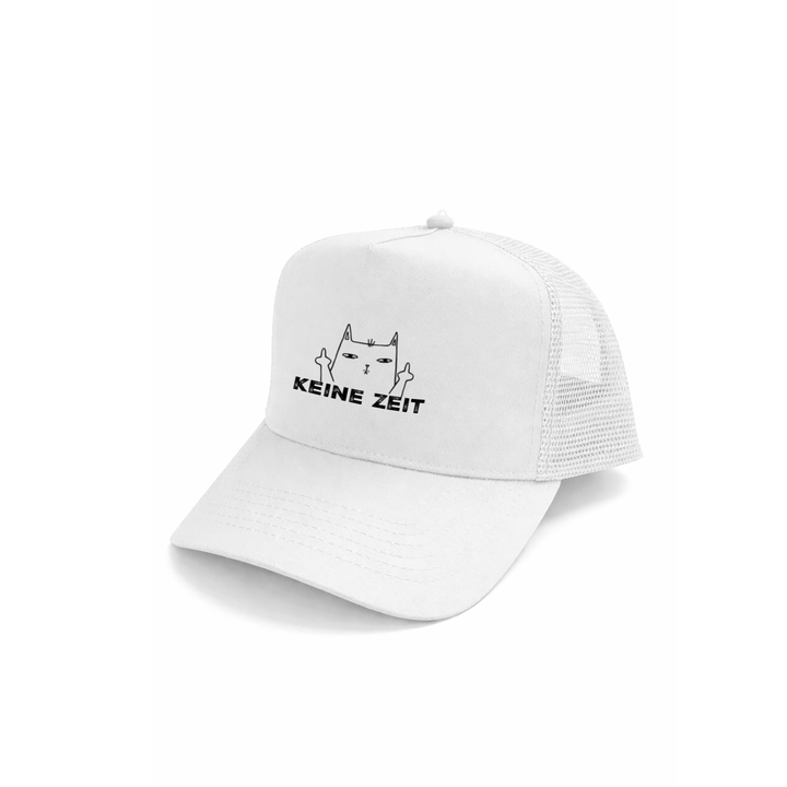 Keine Zeit Katze Kappe – Lustige Cap mit Katzen Spruch | Perfektes Geschenk für Katzenfans