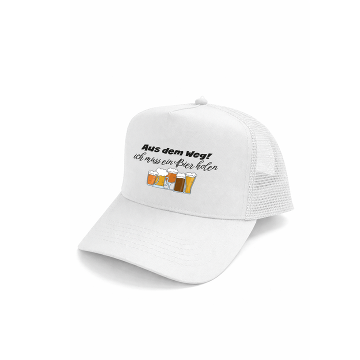 Aus dem Weg ich muss Bier holen Kappe – Lustige Herren Cap | Perfektes Geschenk zum Vatertag & Geburtstag