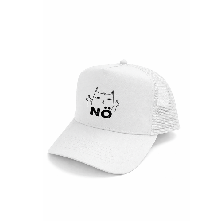 NÖ Katze Kappe – Lustige Cap mit Katzen Motiv | Perfektes Geschenk zum Geburtstag & für Katzenfans