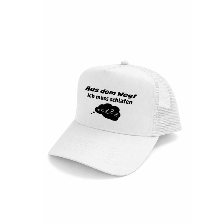 Aus dem Weg ich muss schlafen Kappe – Lustige Cap | Perfektes Geschenk zum Geburtstag & für Freunde