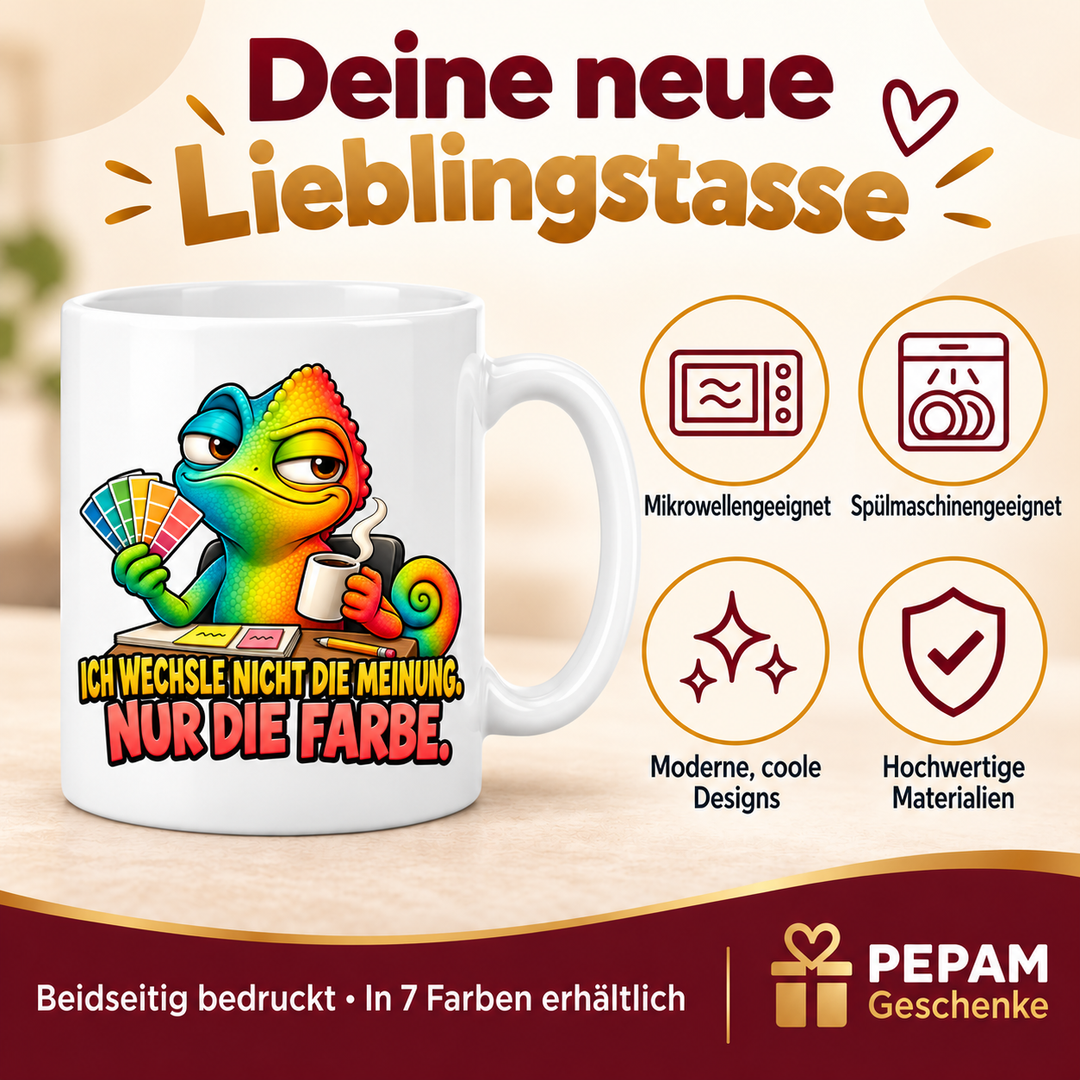 Vorteile der PEPAM Chamäleon-Tasse