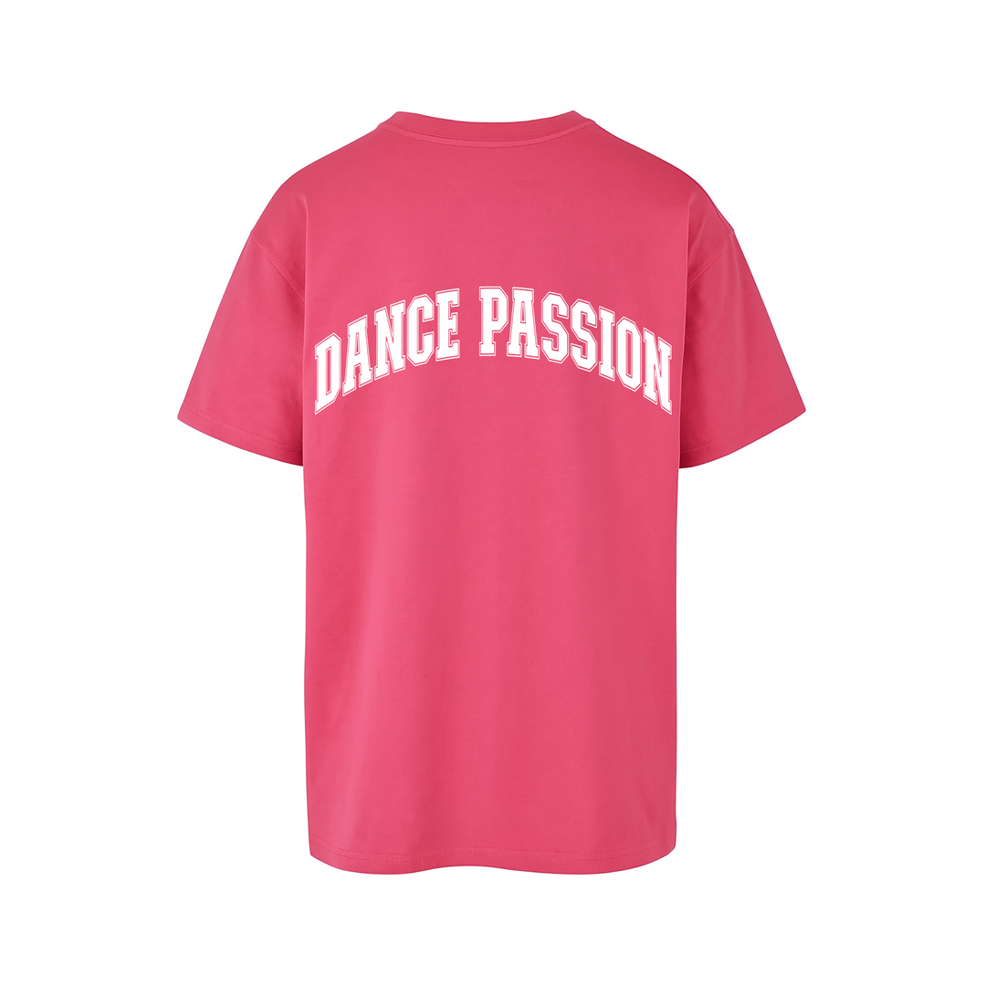 Dance Passion Oversize Erwachsene T-Shirt aus 100% Baumwolle – Unisex, Premium Crewneck, 5 Farben, weiter Schnitt, Streetwear Kollektion