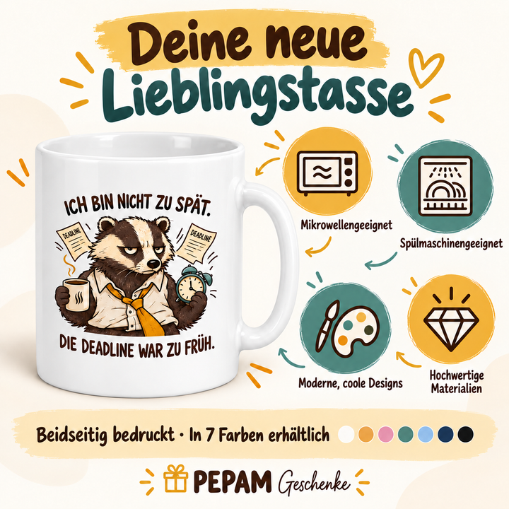 PEPAM Tassen Vorteile und Pflege
