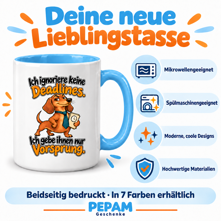 PEPAM Geschenke – Vorteile der Dackel-Tasse