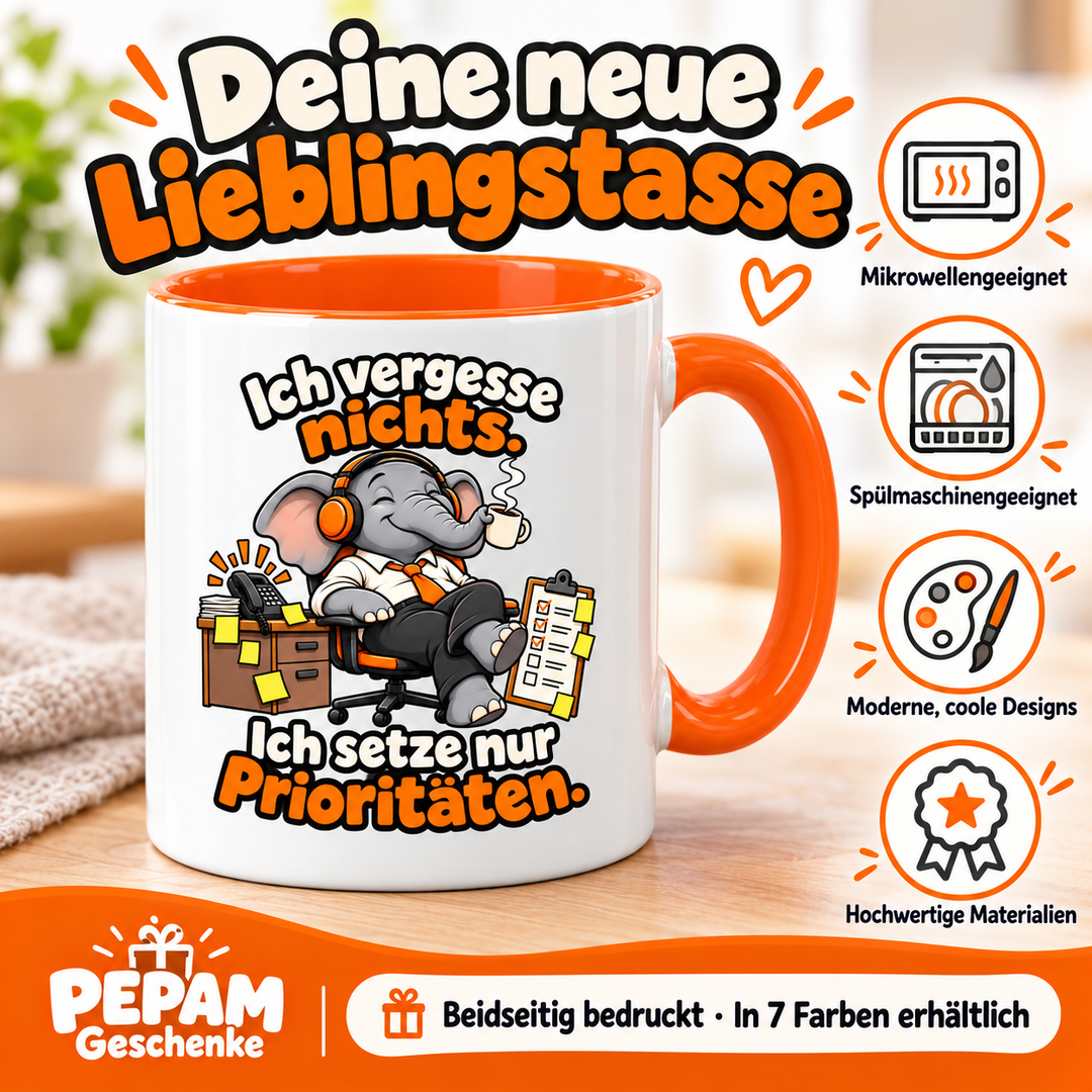 PEPAM Geschenke – Vorteile der Elefanten-Tasse.