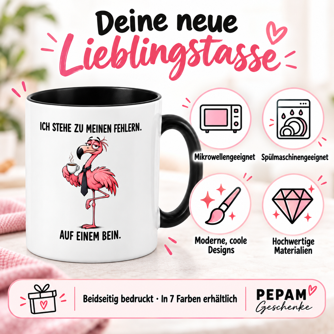 Vorteile der PEPAM Flamingo-Tasse