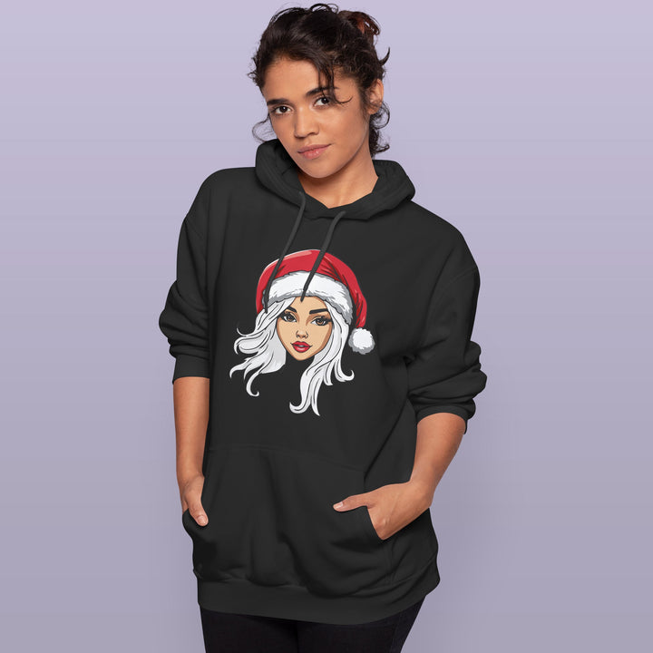 Hoodie „Coole Weihnachtsfrau“