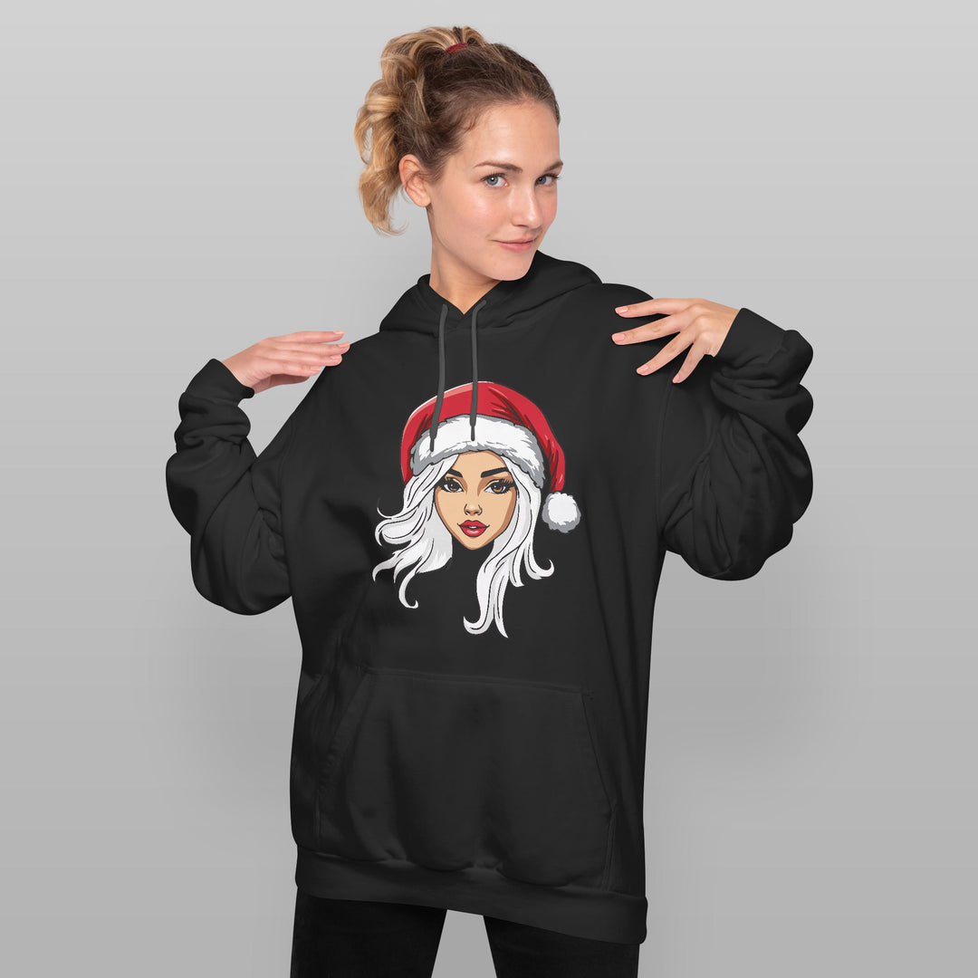 Hoodie „Coole Weihnachtsfrau“