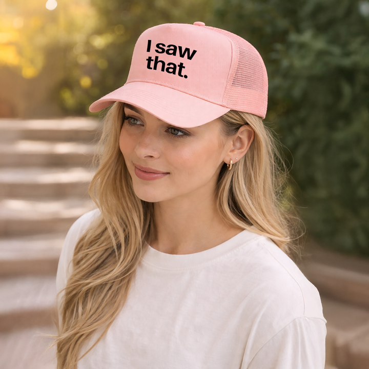 I Saw That Kappe – Lustige Cap mit Spruch | Perfektes Geschenk zum Geburtstag & für Freunde