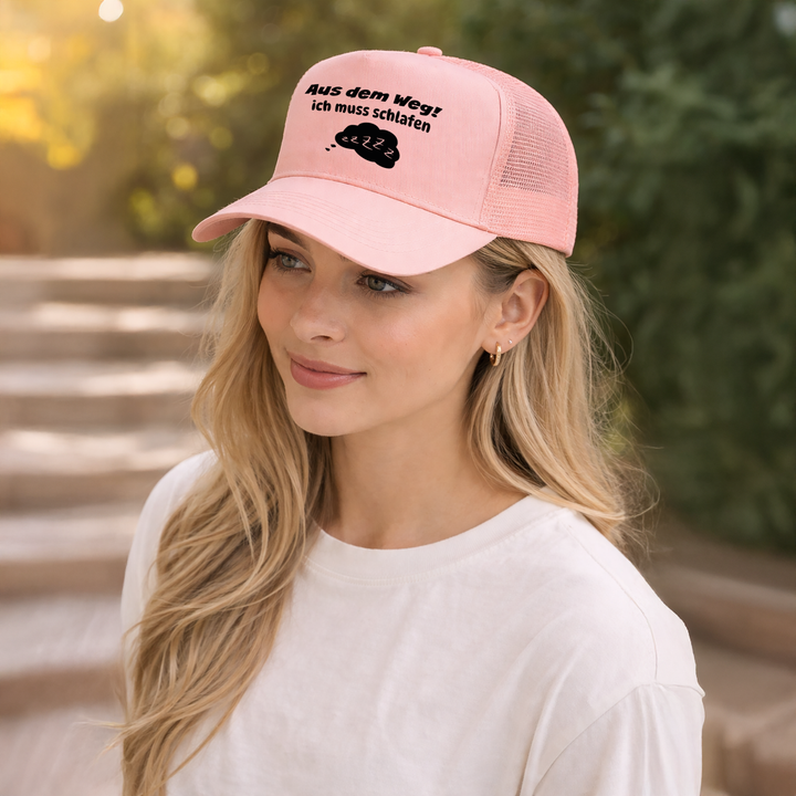 Aus dem Weg ich muss schlafen Kappe – Lustige Cap | Perfektes Geschenk zum Geburtstag & für Freunde