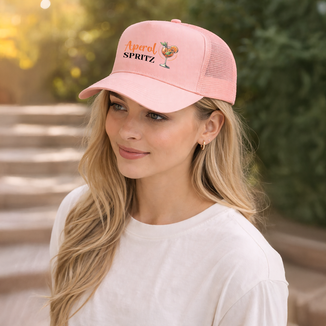 Aperol Spritz Kappe – Lustige Damen Cap | Perfektes Geschenk für Sommer, Urlaub & Geburtstag