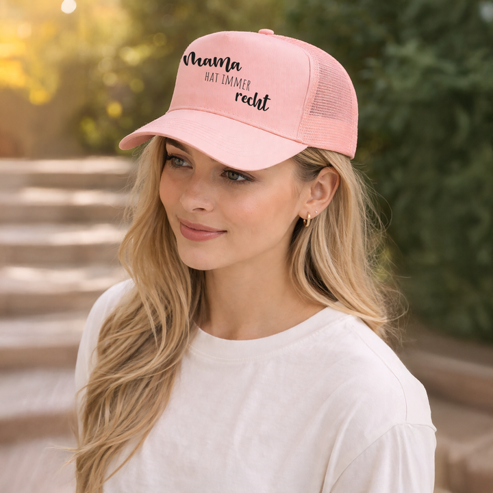 Mama hat immer recht Kappe – Lustige Damen Cap | Perfektes Geschenk zum Muttertag & Geburtstag