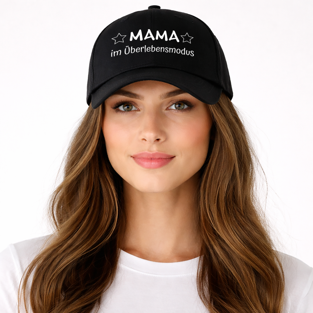 Mama im Überlebensmodus Kappe – Lustige Damen Cap | Perfektes Geschenk zum Muttertag & Geburt