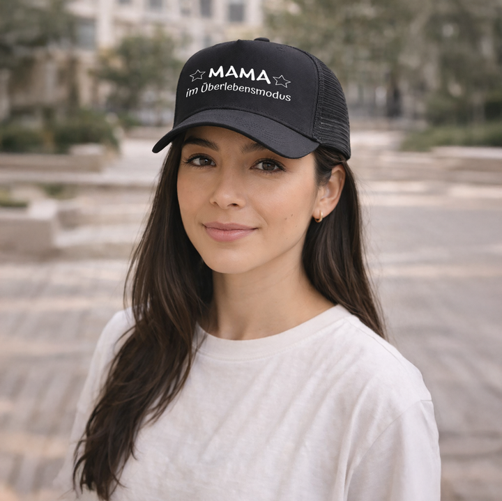 Mama im Überlebensmodus Kappe – Lustige Damen Cap | Perfektes Geschenk zum Muttertag & Geburt