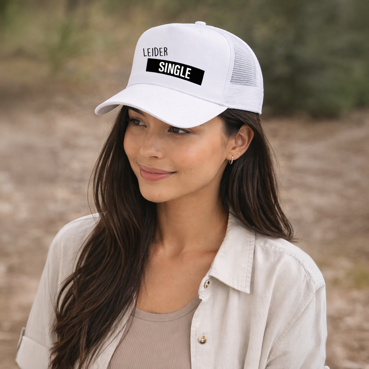 Leider Single Kappe – Lustige Cap mit Spruch | Perfektes Geschenk zum Geburtstag & für Singles