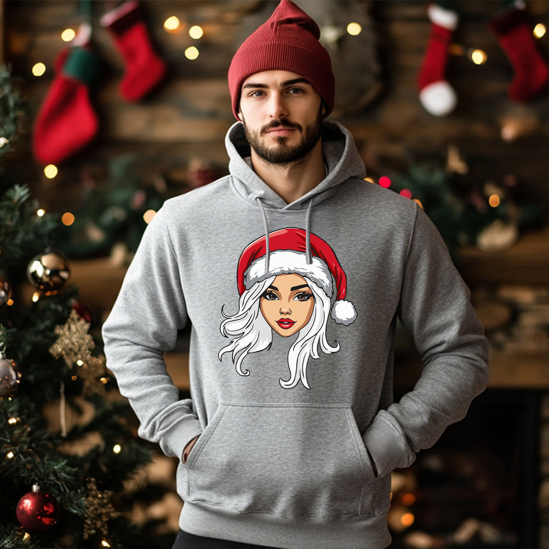 Hoodie „Coole Weihnachtsfrau“